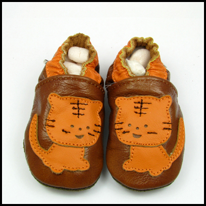 Soft Sole Leather 12-18 Months Baby shoes Tiger New