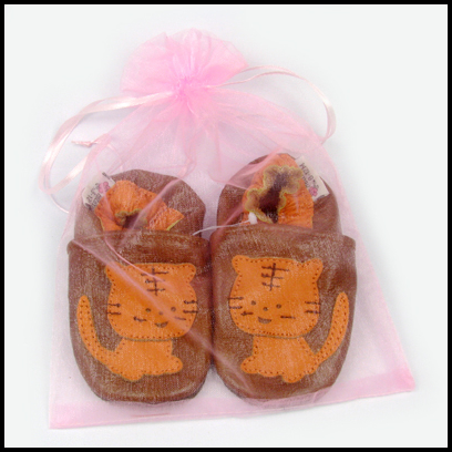 Soft Sole Leather 12-18 Months Baby shoes Tiger New