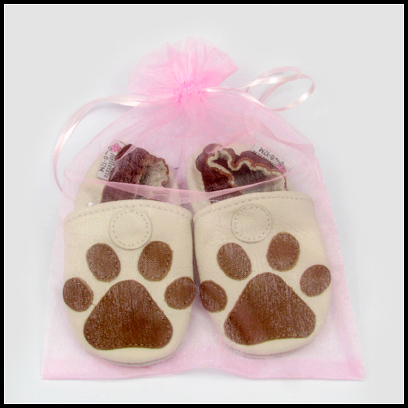 Soft Sole Leather Baby shoes Footprints New 12-18m