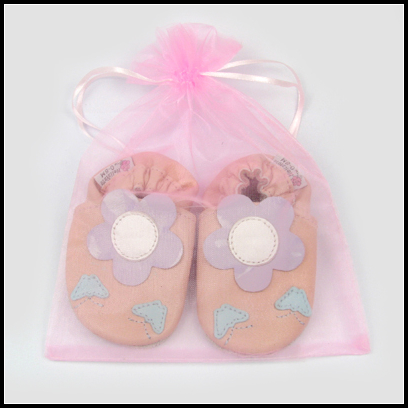 Baby Flower Soft Sole Leather Girls Shoes Infant 12-18m