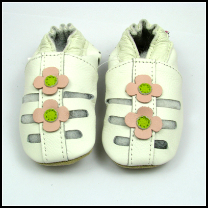 Soft Sole Leather Sandals Boys Girls Baby Shoes 12-18m