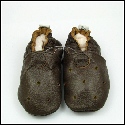 Infant Shoes Soft sole leather baby shoes 12-18m S60