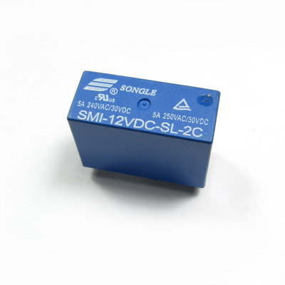 10pcs New 2*12V 5A Relay SMI-12VDC-SL-2C 8 Pin 