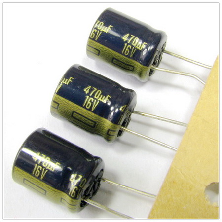 10pcs 470uf/16V Panasonic FC electrolysis Capacitors