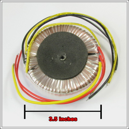 2*12V 50W Toroid Toroidal Transformer Pre Amp