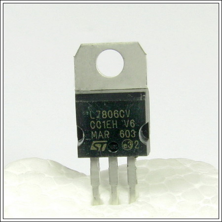 10pcs 3 Pin 7806-Voltage Regulator IC Kit