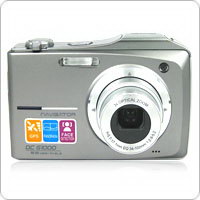 8.0 MP CCD High-Performance Digital Camera with 3.0 Inch Touch Panel