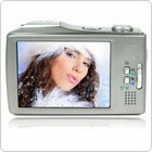 8.0 MP CCD High-Performance Digital Camera with 3.0 Inch Touch Panel