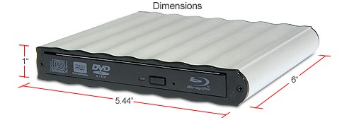 Atlas Blu ray external