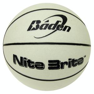 Baden Nite Brite 28.5-Inch Glow in the Dark Rubber Basketball