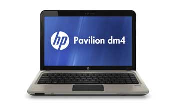 HP Pavilion dm4-2180us Notebook PC Front View