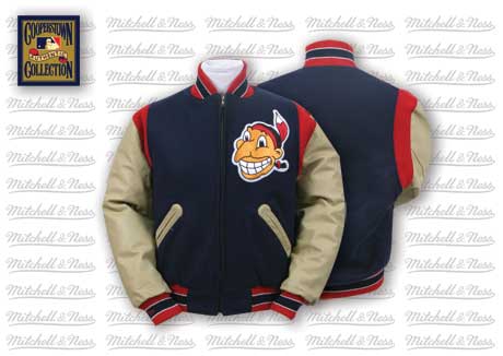 Yesteryear Sports : Cleveland Indians 1949 Wool Jacket - 44 Large NWT
