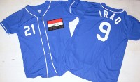 Iraq National Baseball 2009 Home Jersey