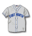 Fort Worth Cats 1948 Road Jersey