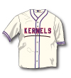 Keokuk Kernels 1954 Home Jersey