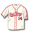 1962 Rochester Red Wings Home Jersey