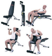 WEIGHT BENCH, 13 in 1 YORK MULTI USE, Free Delivery