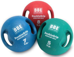 10kg MEDICINE BALL DOUBLE GRIP, FREE POST, rrp £120