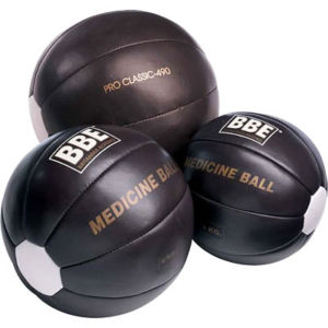 Medicine ball 3kg, Leather, BBE Boxing, NEW AND BOXED