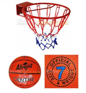 BASKETBALL BASKET  & BALL , FREE POST, Brand New