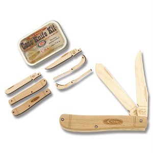 Case xx mini trapper wood knife kit