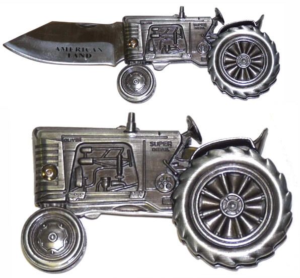 Diecast TRACTOR Pocket Knife FM598