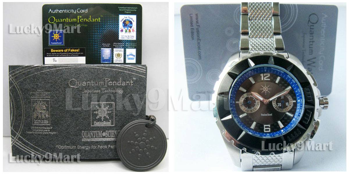 FUSIONEXCEL Quantum watch quantum pendant