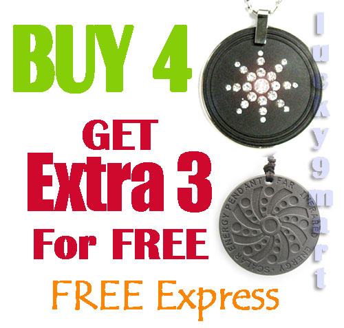 quantum scalar energy pendant