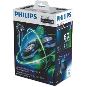 Philips RQ1280 SensoTouch GyroFlex 3D Rechargeable Rotary Shaver With Travel Pouch