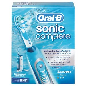 Braun Oral-B S185252 Sonic Complete Rechargeable Toothbrush