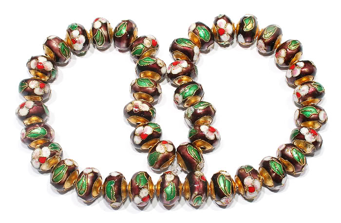 10x13mmCoffeecloisonneRoundlleBeads.jpg picture by wanglijuan1122