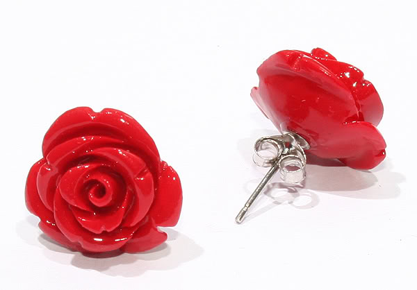 10x18mmRedCoralFlowerEarring2pcs.jpg picture by wanglijuan1122