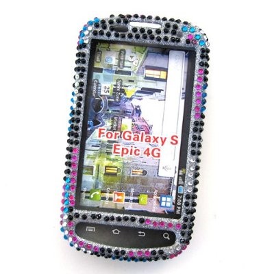Samsung Galaxy Epic on Samsung Epic 4g Galaxy S Pro Sprint Snap On Protector Hard Case