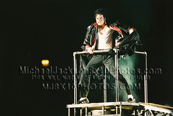 MICHAEL JACKSON  BAD TOUR CHERRYPICKER (3) RARE 8x10 PHOTOS