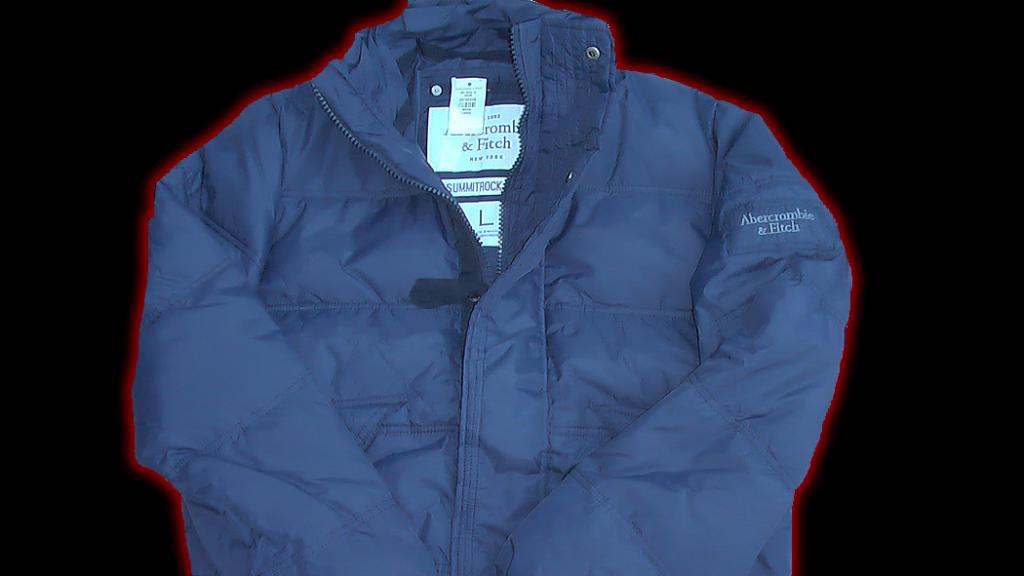 MikeManiana ABERCROMBIE FITCH BLUE KEMPSHALL PUFFA JACKET LARGE