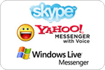 Compatible with instant messaging programs