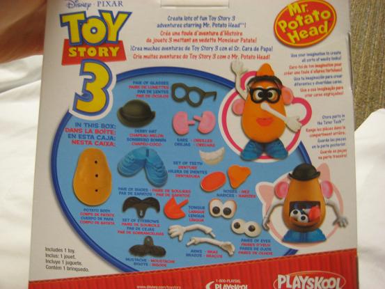 Henree280 New Toy Story 3 Classic Mr Potato Head Playskool Nib 