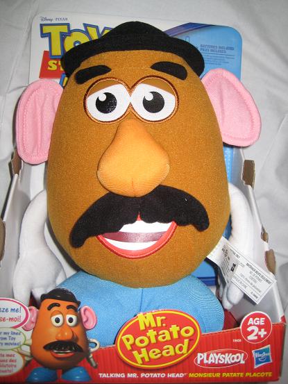 Henree280 New Toy Story 3 Talking Mr Potato Head Plush Playskool 