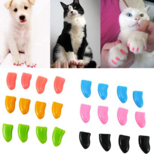 10 pcs Dog cat soft claws nails caps pets nail S Size 