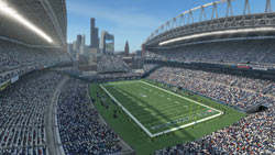 Seattle's Qwest Field in 'Madden NFL 10'