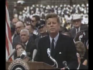 President Kennedy speech on the space effort at Rice University, September 12, 1962.ogg