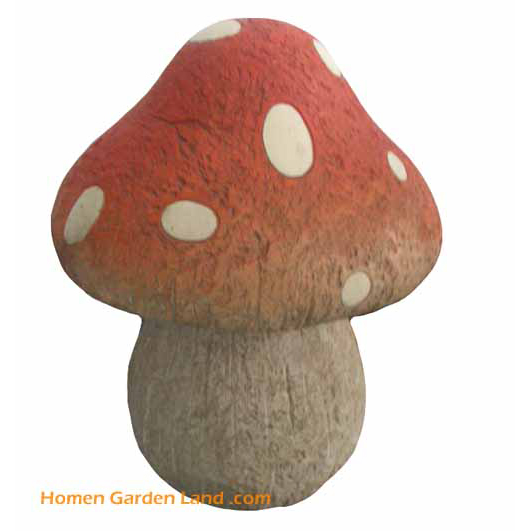Mushroom Figure Decor 12' 12 In Garden