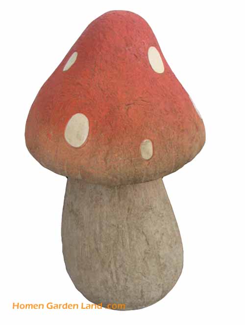 Mushroom Red Top 16' 16 In Garden
