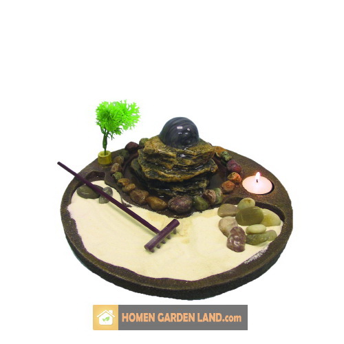 Fountain Feng Shui Miniature Garden 9' 9 In Decor