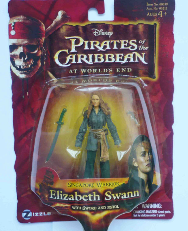 Topop8688 Pirates Of The Caribbean Elizabeth Swann Figure G4 9681