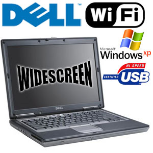 Used Laptops: Dell D620 Core Duo 1.83 Ghz Laptop - 2Gb - 80Gb - COMBO - Wi Fi - XP Pro