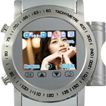 M64 Stainless Steel Quad Band Phone Watch