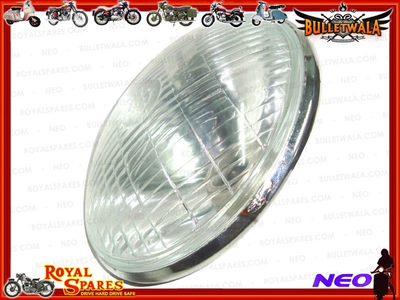 lucas headlight for royal enfield