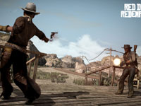 Showdown mini-game from Red Dead Redemption