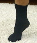 Thick, Hairy socks White
